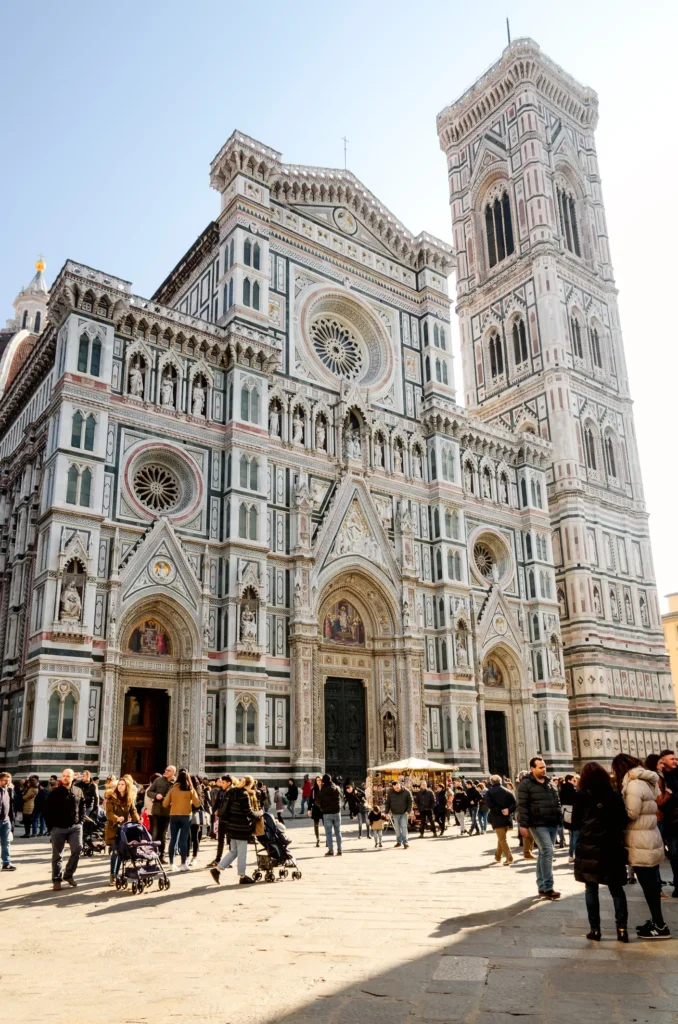 widok zewnętrzny katedry we florencji kopia